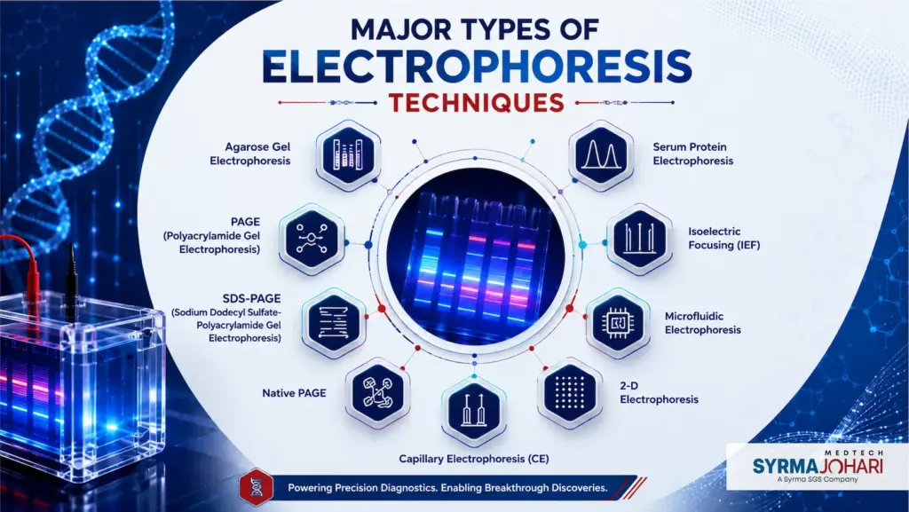 Major Types of Electrophoresis Techniques